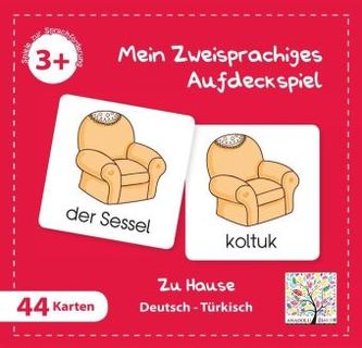 Mein Zweisprachiges Aufdeckspiel (Kinderspiel), Zu Hause, Türkisch