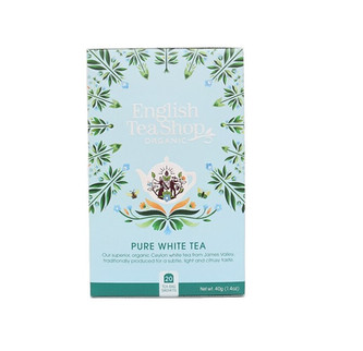 English Tea Shop Čaj bílý čistý, 20 sáčků
