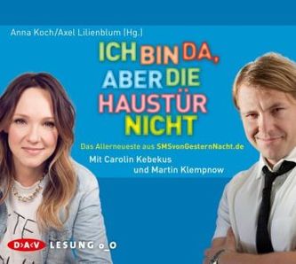 Ich bin da, aber die Haustür nicht, 1 Audio-CD