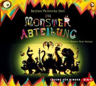 Die Monsterabteilung, 4 Audio-CDs