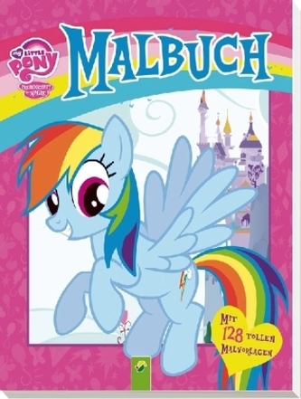 My Little Pony - Malbuch (blaues Pony)