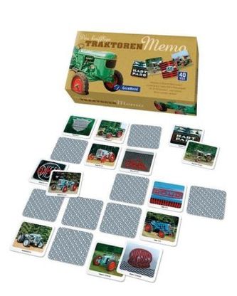 Das knifflige Traktoren-Memo (Spiel)