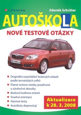 Autoškola nové testové otázky