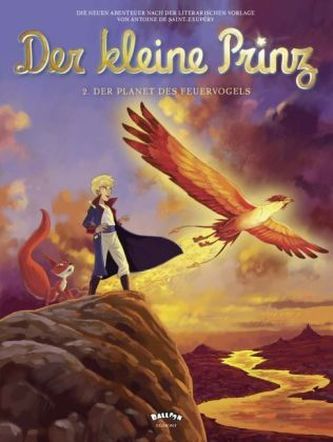 Der kleine Prinz, Comic - Der Planet des Feuervogels