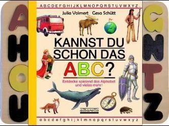 Kannst du schon das ABC?, m. Buchstabenpuzzle aus Holz