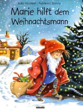 Marie hilft dem Weihnachtsmann, m. Plüsch-Weihnachtsbär