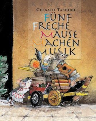 Fünf freche Mäuse machen Musik