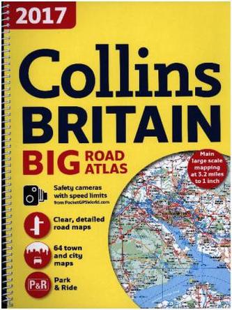 Collins Big Road Atlas Britain 2017