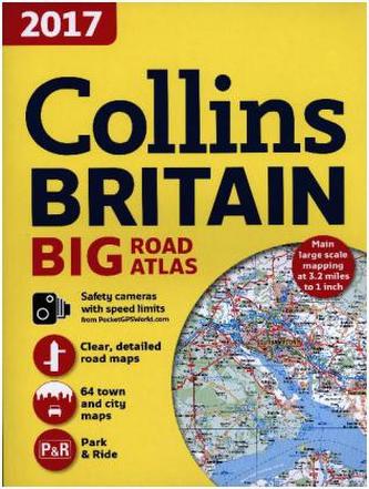 Collins Big Road Atlas Britain 2017
