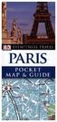 DK Eyewitness Travel Pocket Map & Guide: Paris