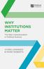 Why Institutions Matter