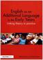 English As An Additional Language In The Early Years