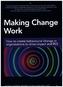 Making Change Work