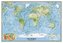 National Geographic Map The Physical World, enlarged, Planokarte