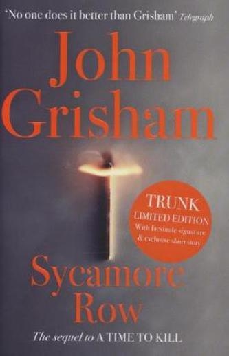 Sycamore Row, Trunk edition. Die Erbin, englische Ausgabe