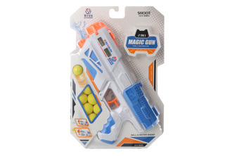 Pistole na vodu a pěnové kuličky