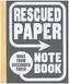 Rescued Paper Notebook, large