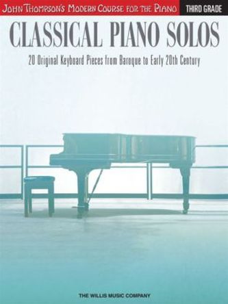 John Thompson's Modern Course: Classical Piano Solos - Third Grade