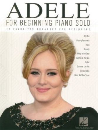 Adele For Beginning Piano Solo