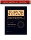 Nursing Research, International Edition