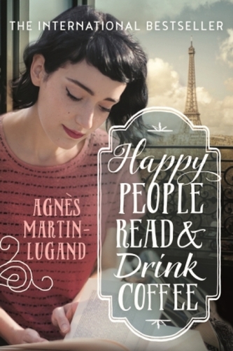 Happy People Read and Drink Coffee. Glückliche Menschen küssen auch im Regen, englische Ausgabe