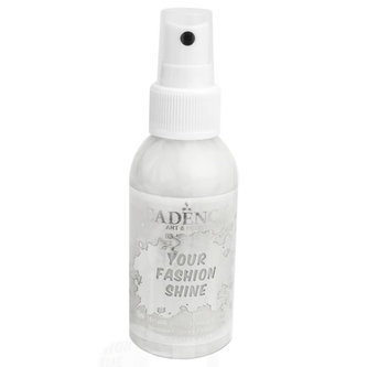 Perleťový sprej na tmavý textil Cadence - bílá / 100 ml