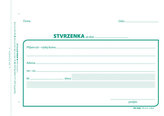 Stvrzenka, A6, 100 listů, NCR