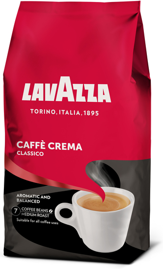 Lavazza Caffe Crema Classico zrnková 1000g
