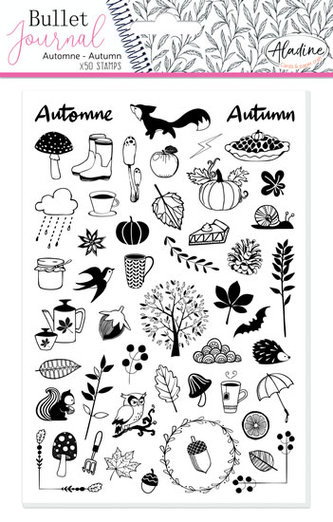 Razítka Stampo Bullet Journal - Podzim