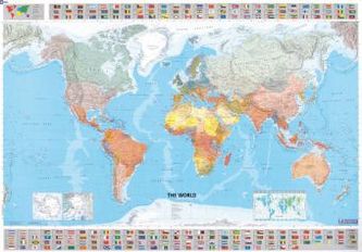 Michelin Karte The World, Planokarte