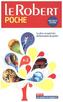 Le Robert de poche 2017