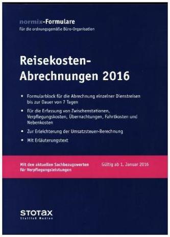 Formularblock 2016