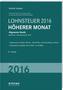 Lohnsteuer 2016 Höherer Monat