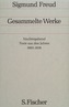 Nachtragsband, Texte aus den Jahren 1885-1938