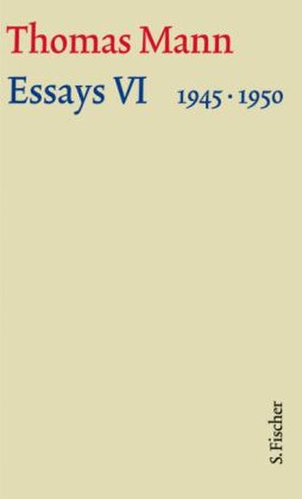 Essays 1945-1950, m. Kommentar, 2 Bde.. Tl.6