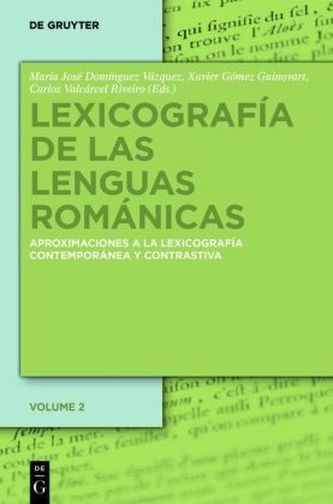 Lexicografía de las lenguas románicas. Vol.2