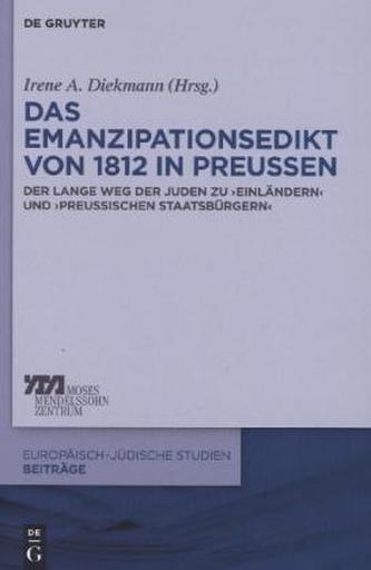 Das Emanzipationsedikt von 1812 in Preußen