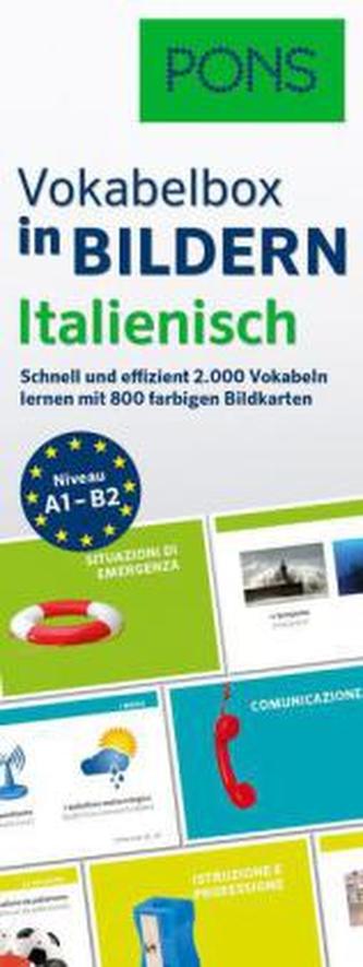 PONS Vokabelbox in Bildern Italienisch