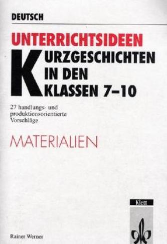 Kurzgeschichten in den Klassen 7-10, m. Materialienband