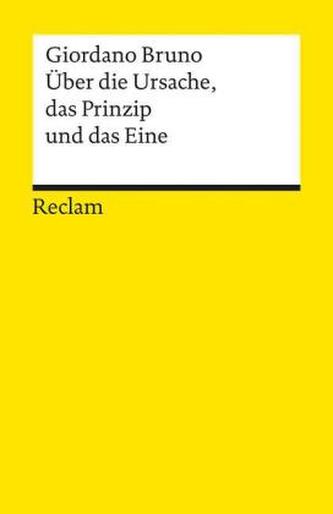Über die Ursache, das Prinzip und das Eine