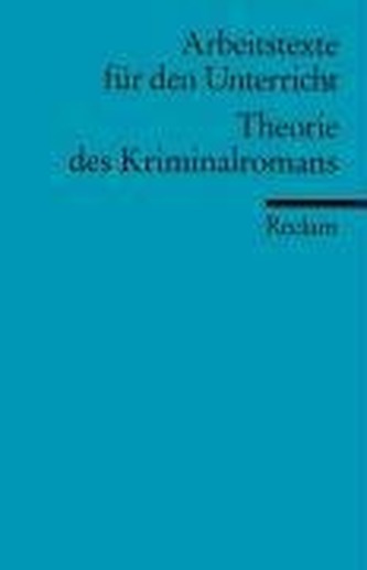 Theorie des Kriminalromans
