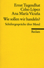 Wie sollen wir handeln?