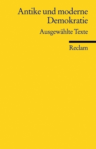 Antike und moderne Demokratie