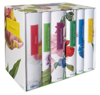 Die sechs Romane, 6 Bde.