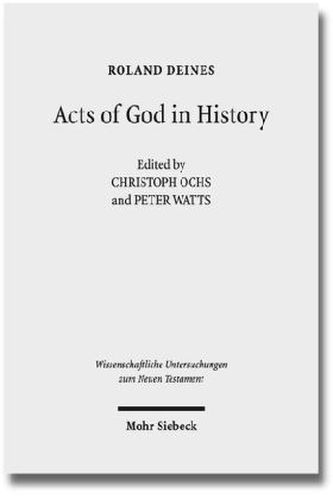 Acts of God in History