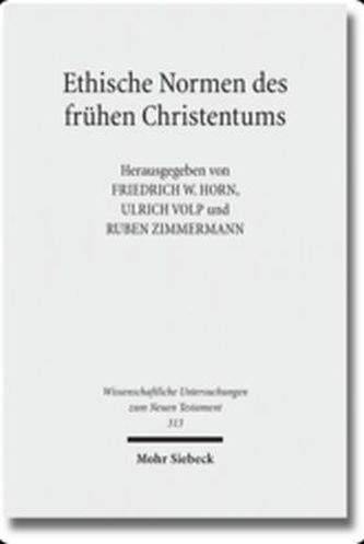 Ethische Normen des frühen Christentums