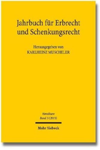 Jahrbuch für Erbrecht und Schenkungsrecht