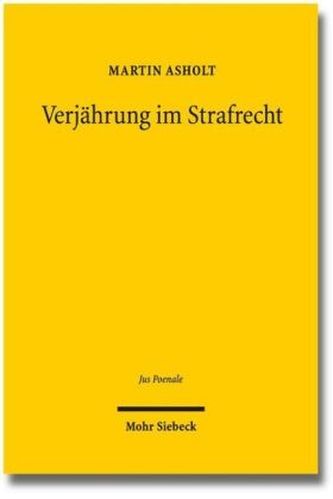 Verjährung im Strafrecht