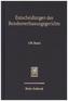 Entscheidungen des Bundesverfassungsgerichts (BVerfGE). Bd.139