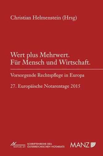 Wert plus Mehrwert. Für Mensch und Wirtschaft